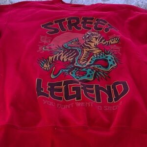 Red Street Legend Sweatshirt